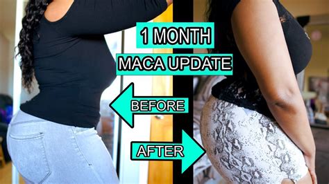 maca root buttocks results before and after|Maca Root for Curves, Hips & Buttocks Growth .
